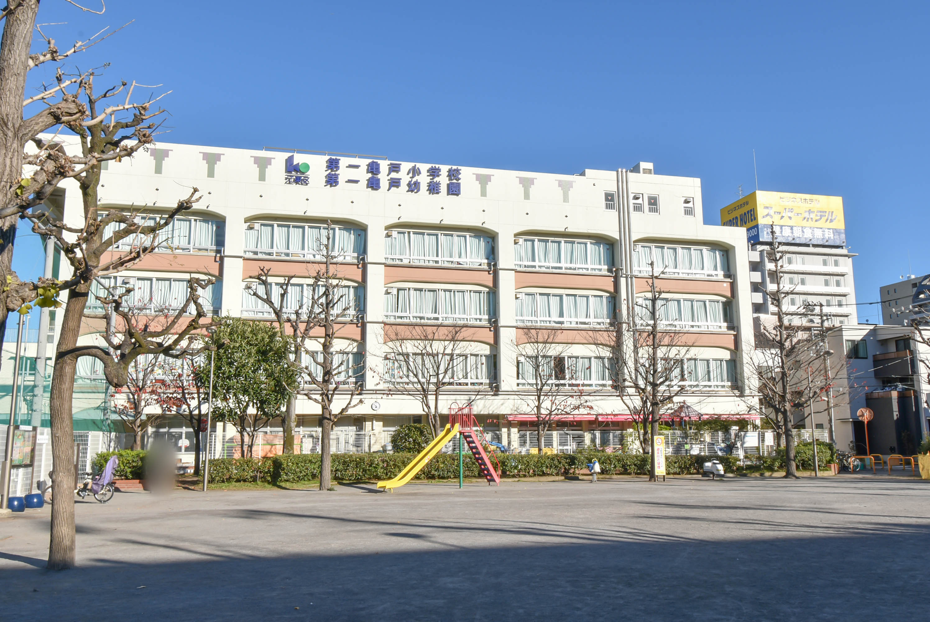 東京都江東区にあるUR賃貸住宅 亀戸二丁目の周辺写真 3/5
