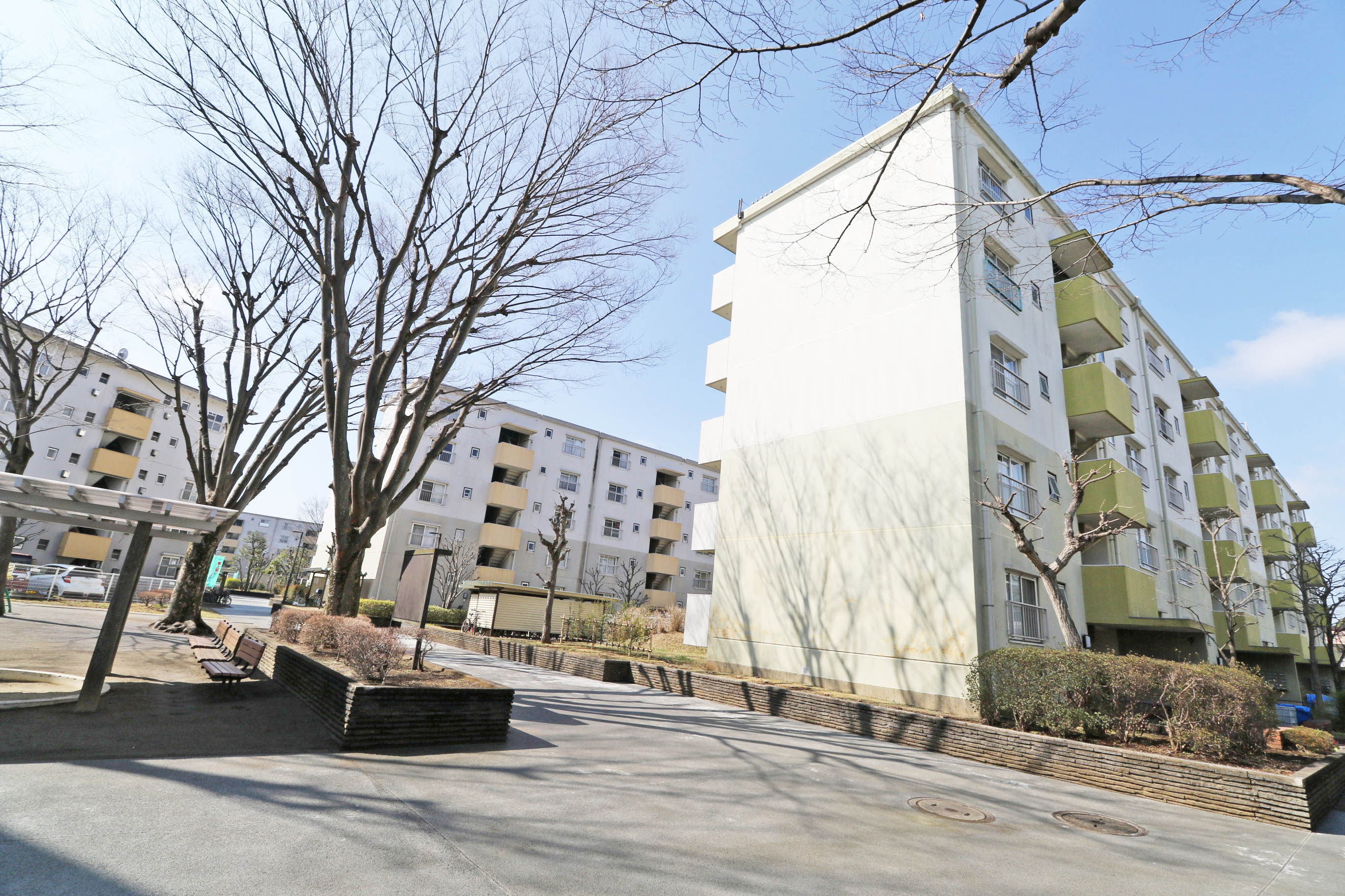 千葉県松戸市にあるUR賃貸住宅 小金原の周辺写真 2/15