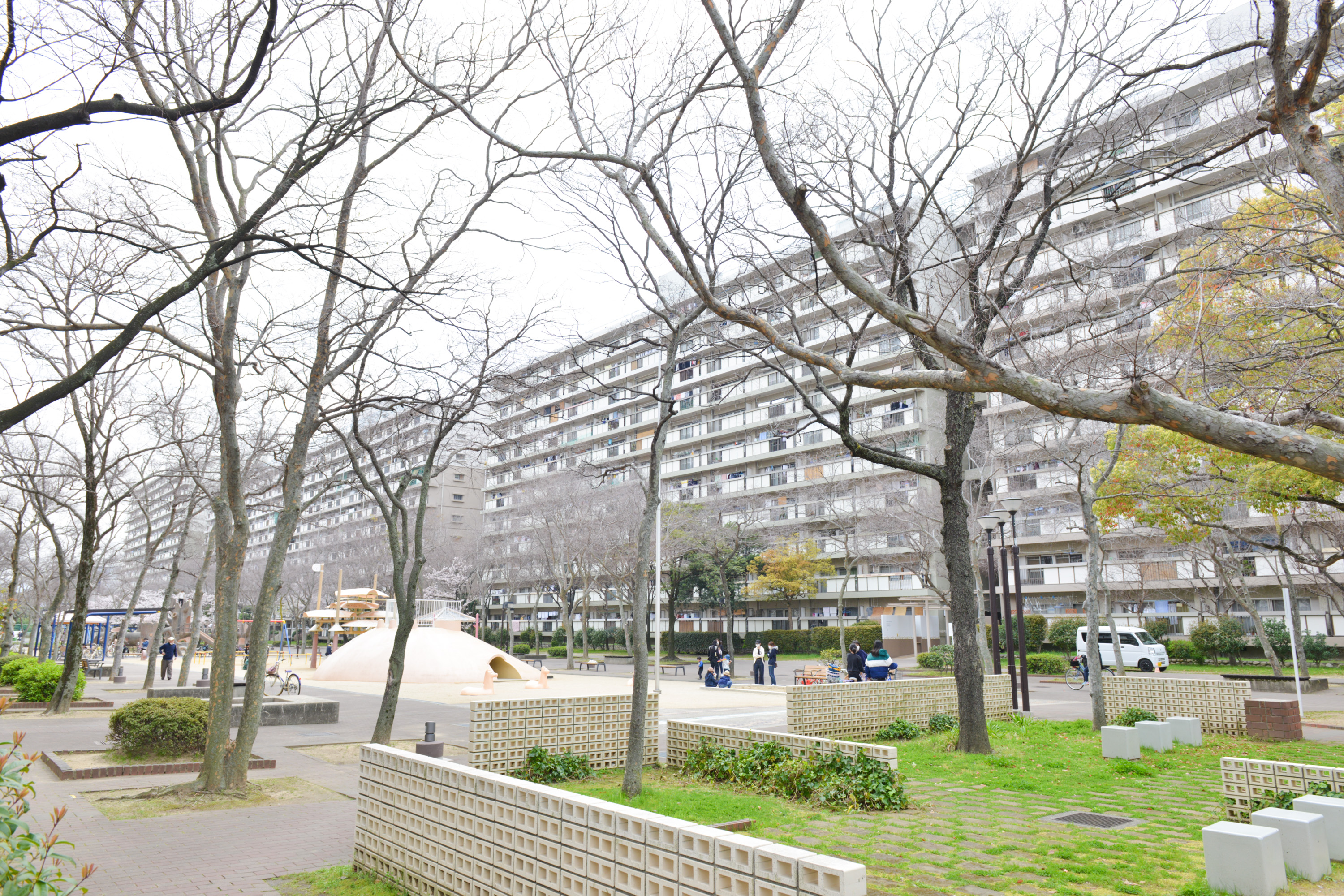 大阪府堺市北区にあるUR賃貸住宅 中百舌鳥公園の周辺写真 2/27