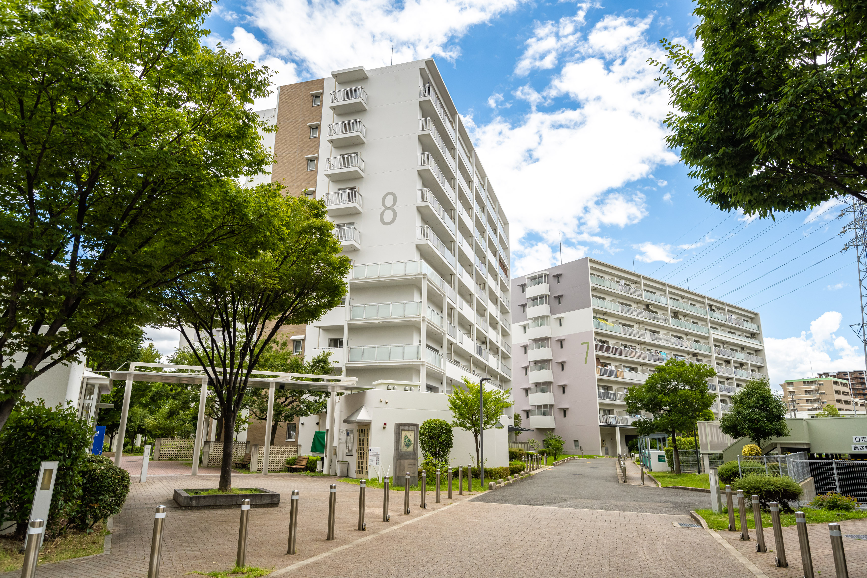 大阪府堺市北区にあるUR賃貸住宅 サンヴァリエ中百舌鳥の周辺写真 3/21