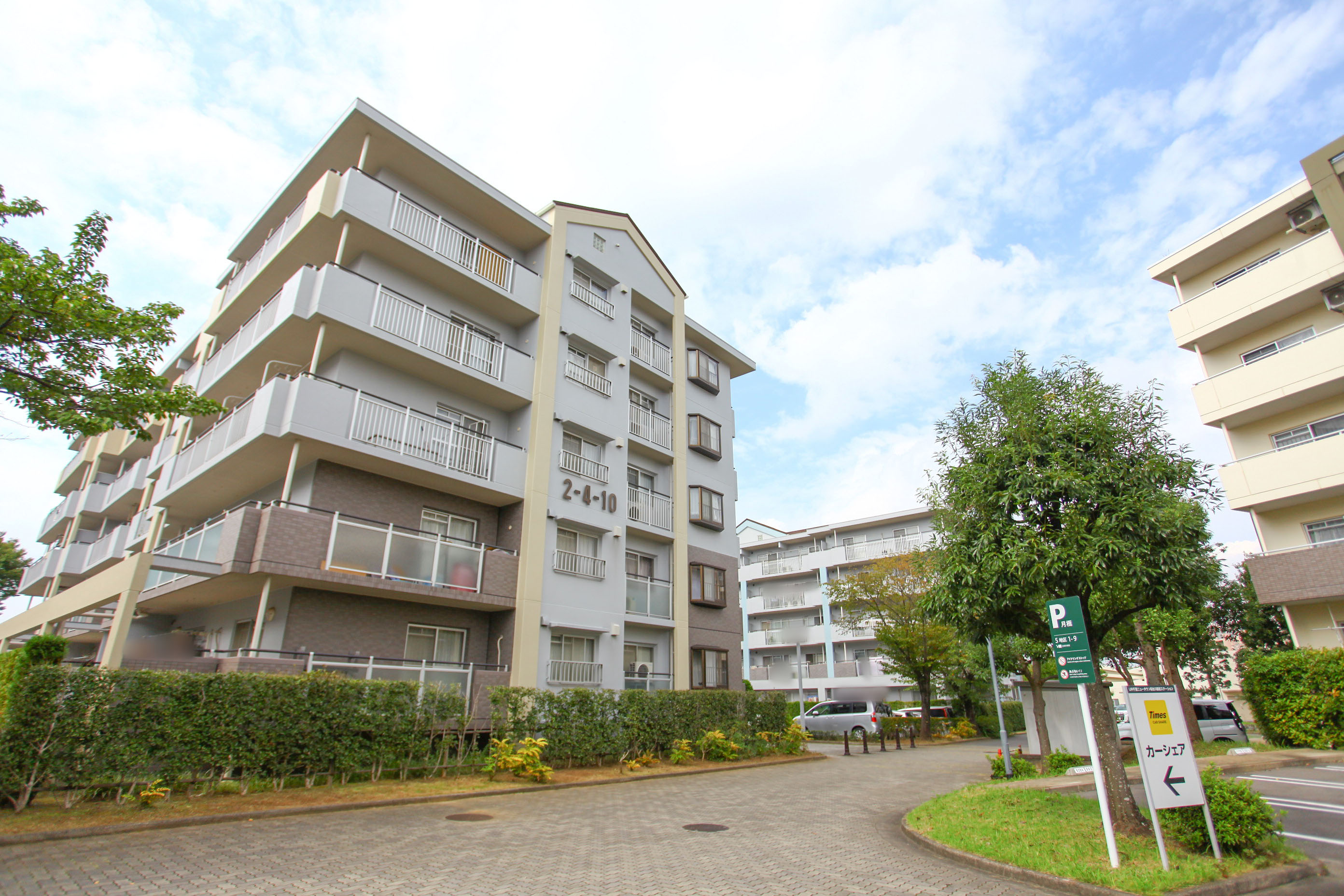 千葉県白井市にあるUR賃貸住宅 千葉ニュータウンプロムナード桜台３番街の周辺写真 2/11