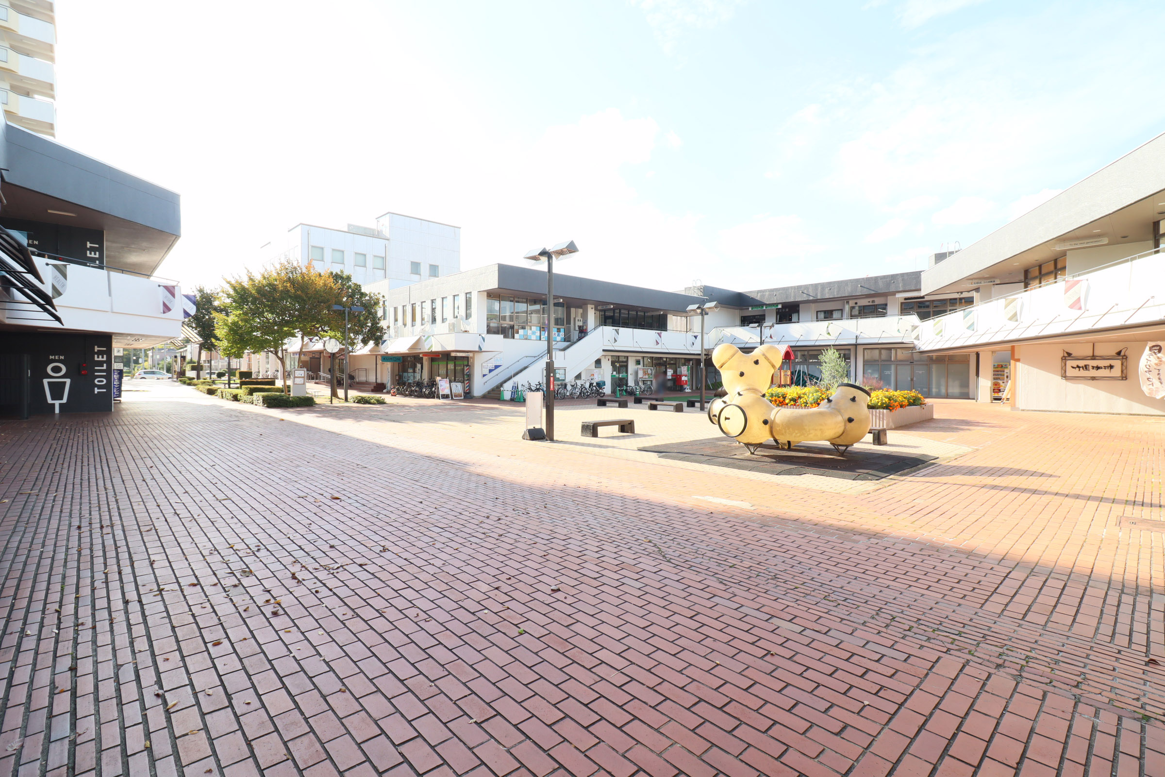 茨城県つくば市にあるUR賃貸住宅 竹園の周辺写真 4/15