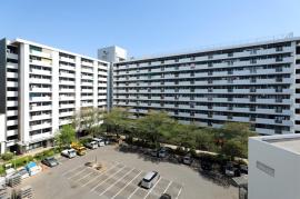 apartment 朝霞市膝折町2-9

住棟配置図