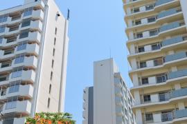 apartment 豊中市北緑丘一丁目2番、二丁目1番

住棟配置図